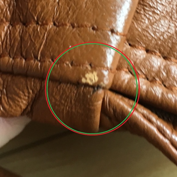 VINTAGE Leather Trench Jacket Medium (Sz 6-8) EUC - Picture 8 of 8